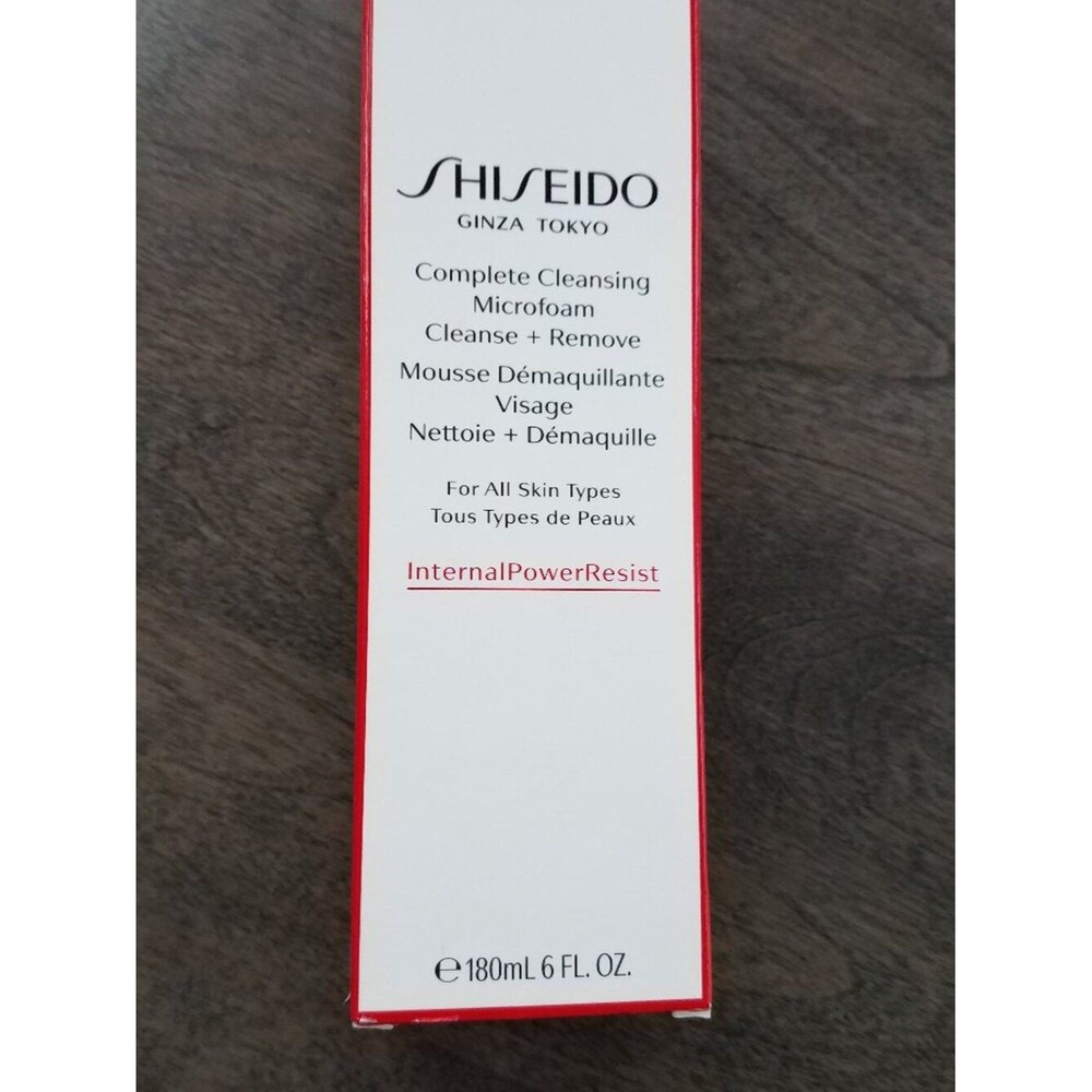 NIB Shiseido Microfoam Cleanser
